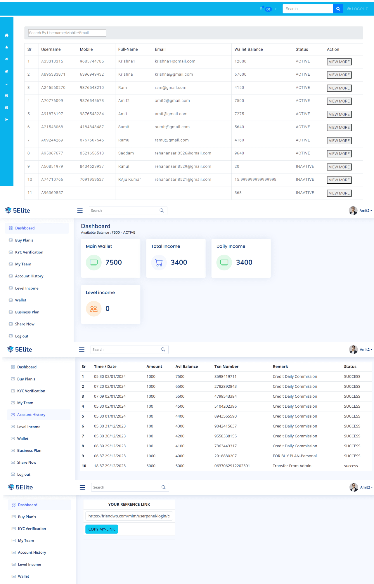 Tc or Daman website source code